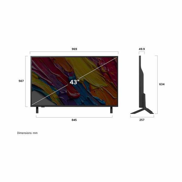 LG QNED TV 43QNED82ASA.ATC