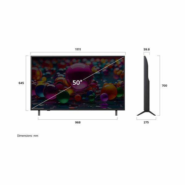 LG 4K UHD TV 50UA8450PSA.ATC