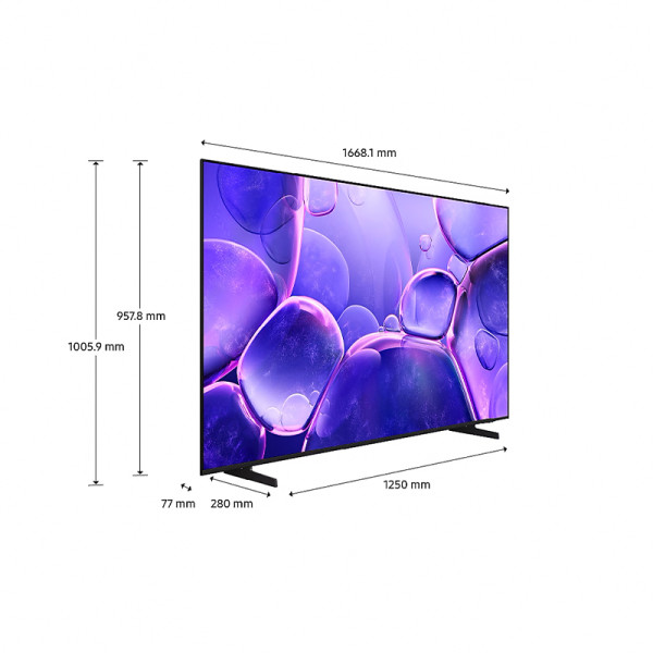 Samsung 4K  SMART LED TV UA75U8000FKXXS