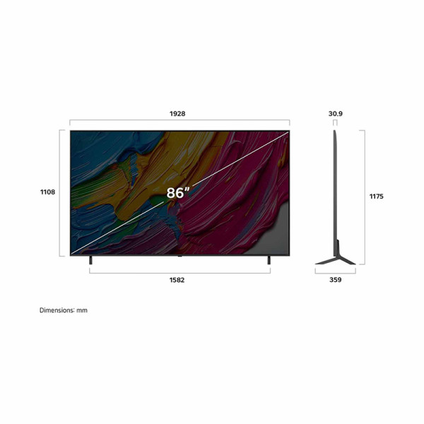 LG QNED TV 86QNED80ASA.ATC