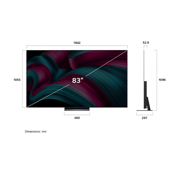 LG OLED EVO OLED83C5PSA.ATC