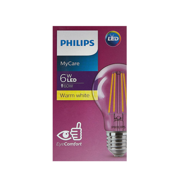 PHILIPS BULBS LEDClassic 6-60W A60 E27 830CL