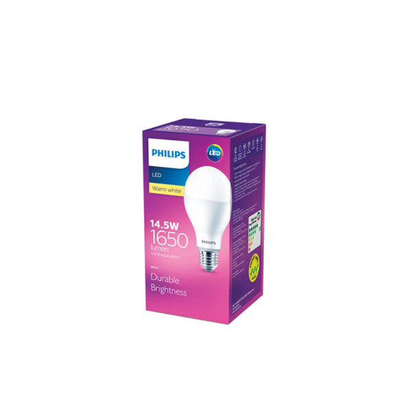 PHILIPS BULBS LEDBULB 14.5 E27 3000K A67 
