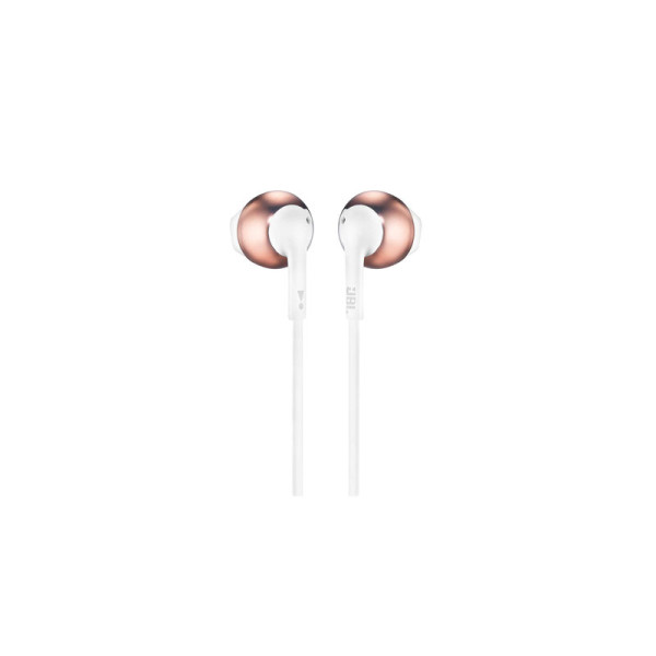 JBL EARPHONES/HEADPHONES/EARBUDS T205-ROSE GOLD