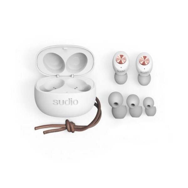 SUDIO EARPHONES/HEADPHONES/EARBUDS TOLV WHITE 