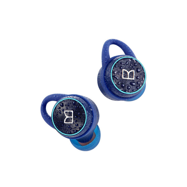MONSTER EARPHONES/HEADPHONES/EARBUDS CLARITY 101 AIRLINKS BLUE