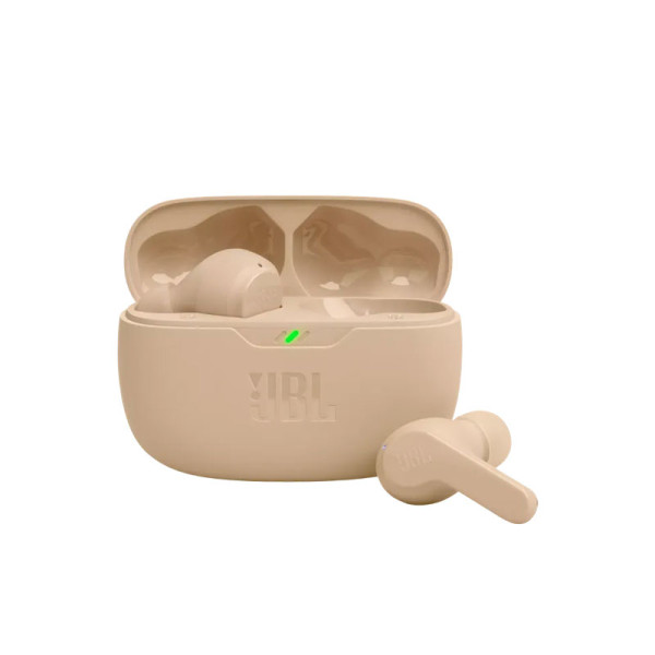 JBL EARPHONES/HEADPHONES/EARBUDS WAVE BEAM TWS BEIGE