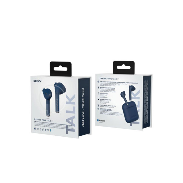 DEFUNC EARPHONES/HEADPHONES/EARBUDS DF TRUE TALK TWS BLU