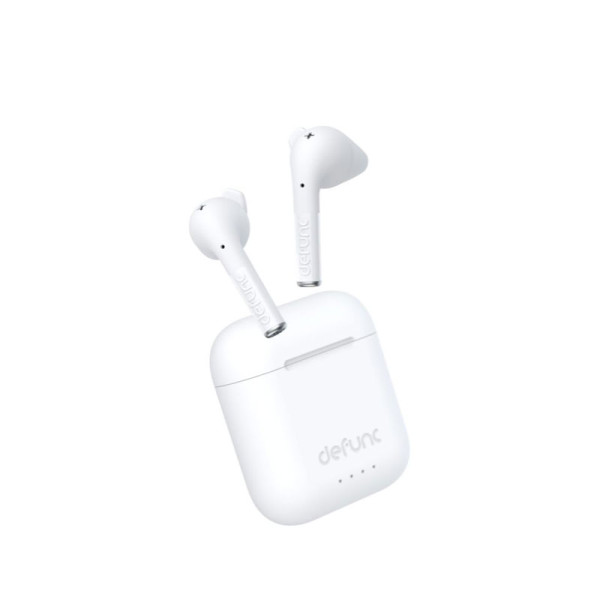 DEFUNC EARPHONES/HEADPHONES/EARBUDS DF TRUE TALK TWS WHT