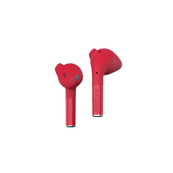 DEFUNC EARPHONES/HEADPHONES/EARBUDS DF TRUE TALK TWS RED