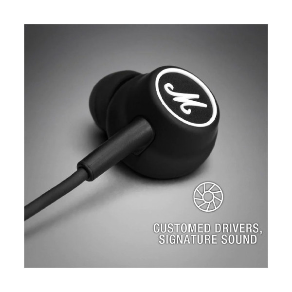 MARSHALL EARPHONES/HEADPHONES/EARBUDS MODE BLACK AND WHITE