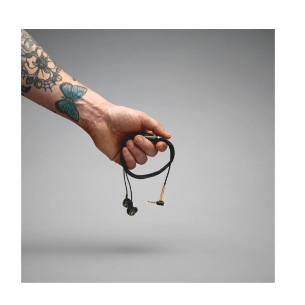MARSHALL EARPHONES/HEADPHONES/EARBUDS MODE EQ BLACK AND BRASS