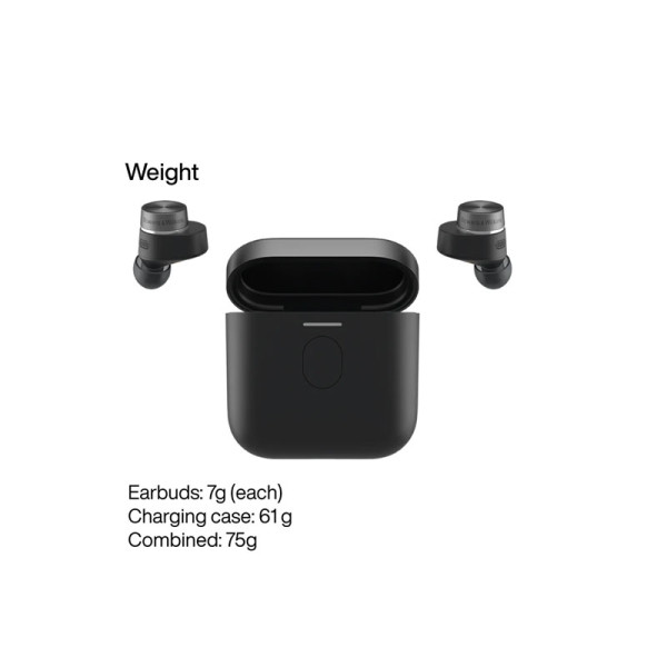 Bowers & Wilkins EARPHONES/HEADPHONES/EARBUDS B&W PI7 S2-SATIN BLACK