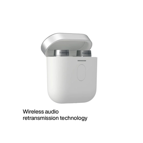 Bowers & Wilkins EARPHONES/HEADPHONES/EARBUDS B&W PI7 S2-CANVAS WHITE