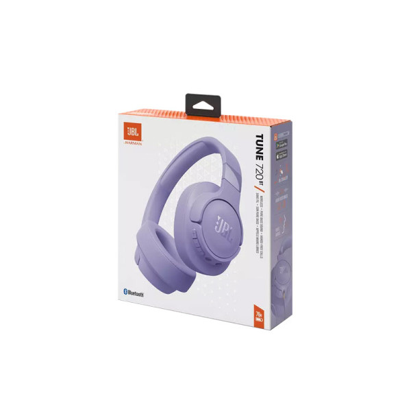 JBL EARPHONES/HEADPHONES/EARBUDS TUNE 720BT PURPLE