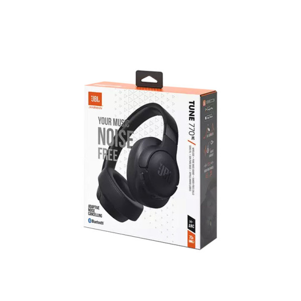 JBL EARPHONES/HEADPHONES/EARBUDS TUNE 770NC BLACK