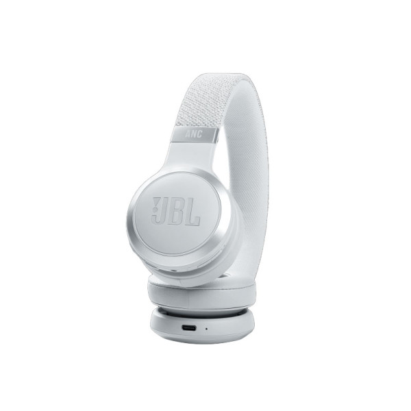 JBL WIRELESS ON-EAR HEADPHONE LIVE 460NC BT HEADPHONE WHITE
