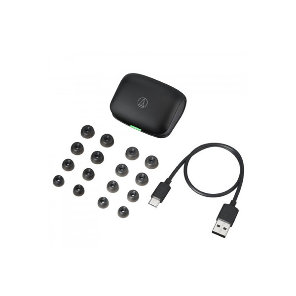 AUDIO TECHNICA EARPHONES/HEADPHONES/EARBUDS ATH-TWX7 BK