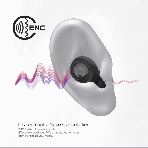 SONICGEAR EARPHONES/HEADPHONES/EARBUDS EARPUMP TWS 2 JEWEL BLACK