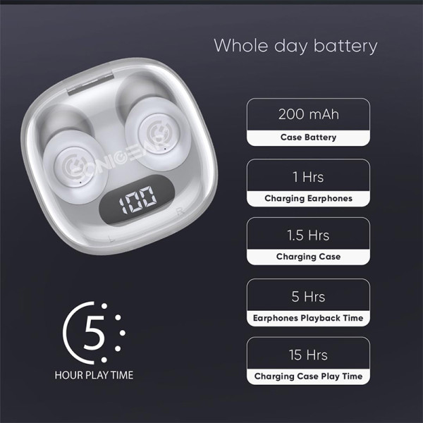 SONICGEAR EARPHONES/HEADPHONES/EARBUDS EARPUMP TWS 2 JEWEL BLACK