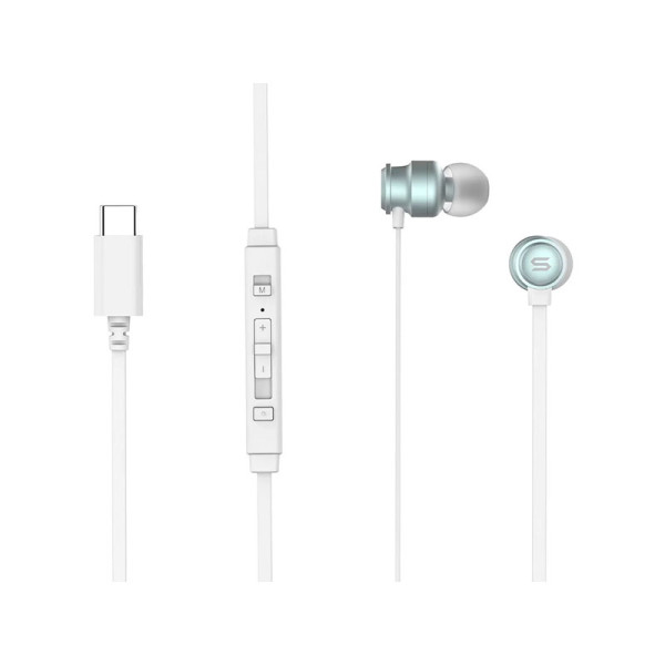 SOUL EARPHONES/HEADPHONES/EARBUDS SL SC300 TYPE-C EARPHONE L.BLU