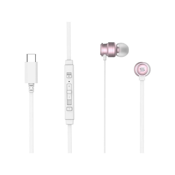 SOUL EARPHONES/HEADPHONES/EARBUDS SL SC300 TYPE-C EARPHONE PK