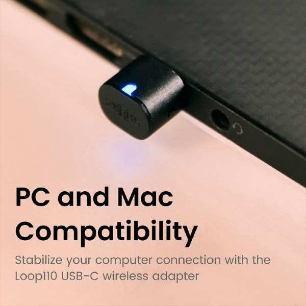 SHOKZ EARPHONES/HEADPHONES/EARBUDS OPENCOMM2 (USB C)_C110-AC-BK