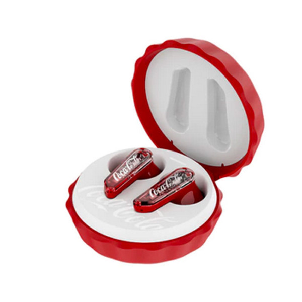 Coca Cola EARPHONES/HEADPHONES/EARBUDS T13 (RED)