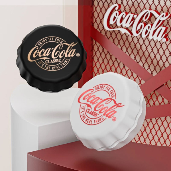 Coca Cola EARPHONES/HEADPHONES/EARBUDS T13 (BLACK)