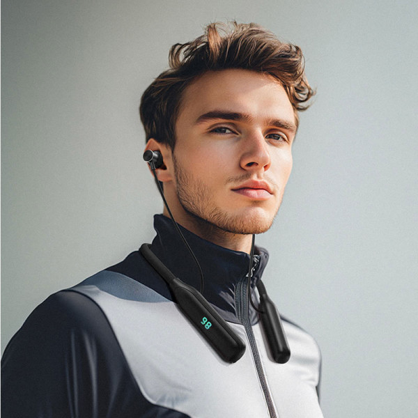 ACEFAST EARPHONES/HEADPHONES/EARBUDS AF N4 NECK WL EARPHONE-BK