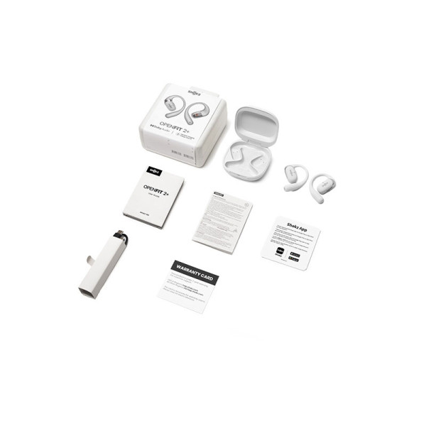 SHOKZ EARPHONES/HEADPHONES/EARBUDS OPENFIT 2+ GREY