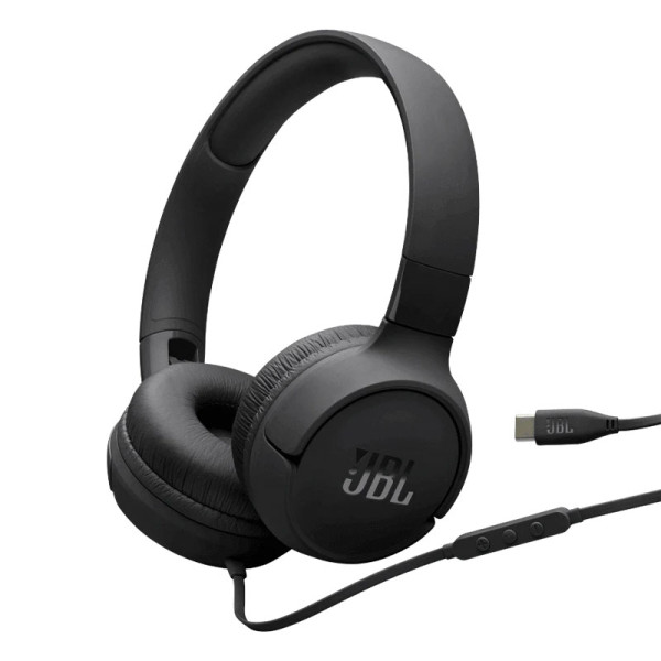 JBL EARPHONES/HEADPHONES/EARBUDS TUNE520C USB-C BLACK
