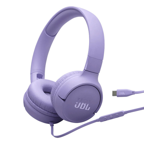 JBL EARPHONES/HEADPHONES/EARBUDS TUNE520C USB-C PURPLE