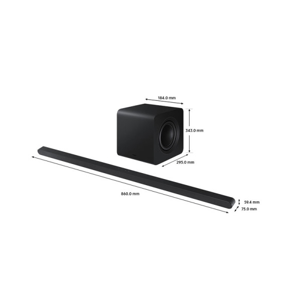 SAMSUNG SOUND BAR HW-S800D/XS