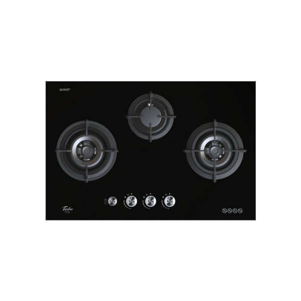 TURBO BUILT-IN HOB T773GV-BK