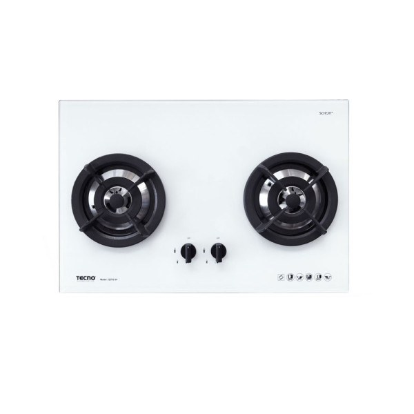 TECNO BUILT-IN TEMPERED GLASS HOB T22TGSV-OPTIC WHITE