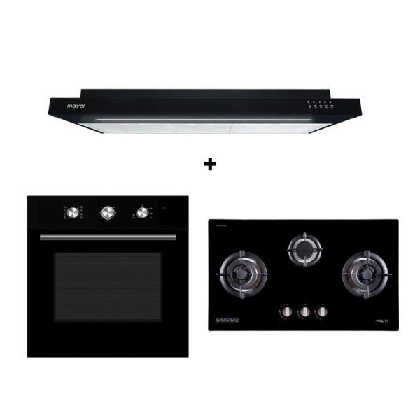 MAYER GAS RANGE PACKAGE MMGH883H+MMSI900HS+MMD08