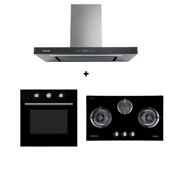 MAYER GAS RANGE PACKAGE MMGH773+MMBCH900+MMDO8