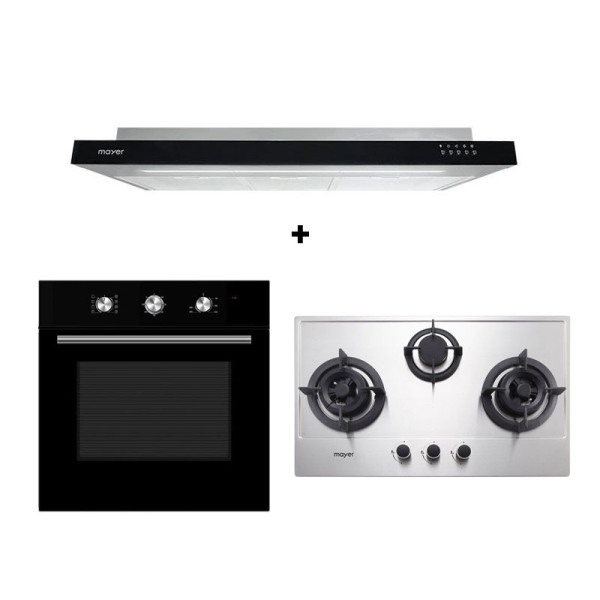 MAYER GAS RANGE PACKAGE MMSS773+MMSI900HS+MMDO8
