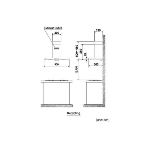FUJIOH CHIMNEY FR-MT 1990 R GBK
