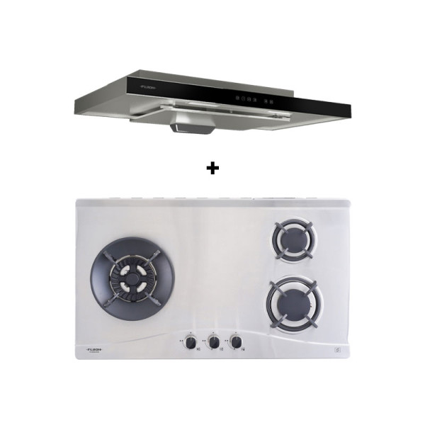 FUJIOH GAS RANGE PACKAGE FH-GS5030SV+FR MS1990R
