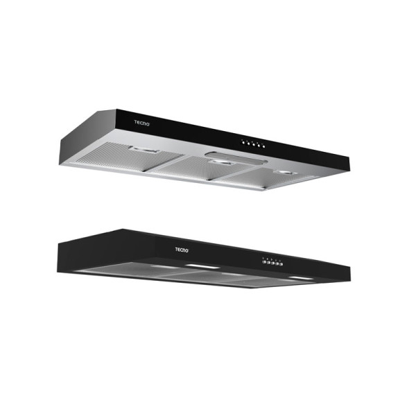 TECNO COOKERHOOD TCH9011TL-SS/BLK