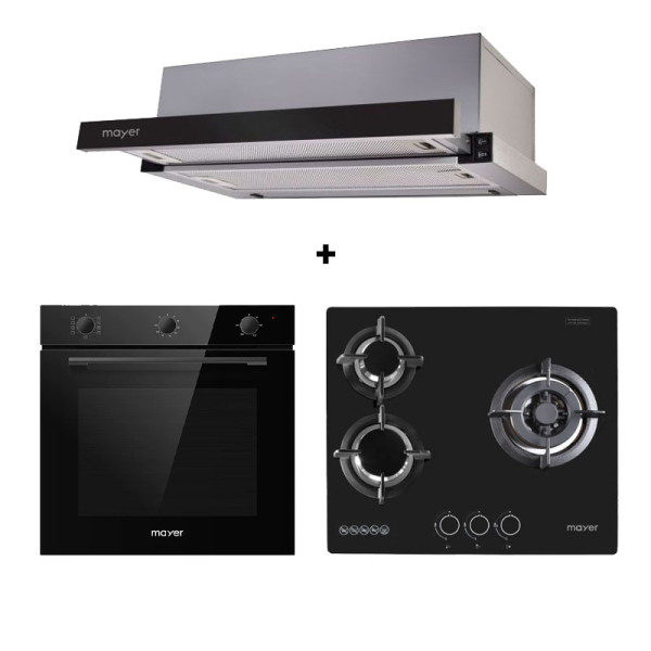 MAYER GAS RANGE PACKAGE MMGH633+MMTH60+MMDO8R