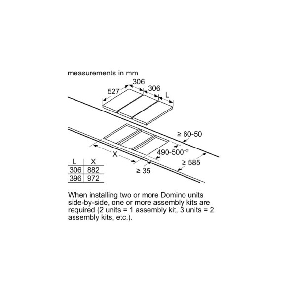 BOSCH BUILT-IN HOB PRB3A6B70K