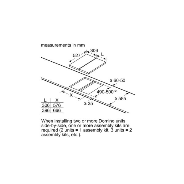 BOSCH BUILT-IN HOB PRB3A6B70K