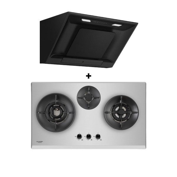 FUJIOH GAS RANGE PACKAGE FH-GS7030SV+FR-SC2090