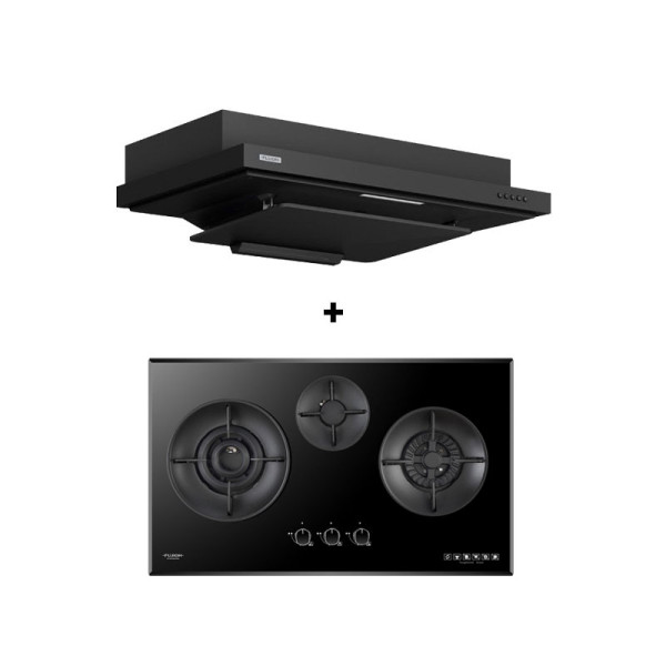 FUJIOH GAS RANGE PACKAGE FHGS7030+FRFS2290(SM/RS/XW/XBK