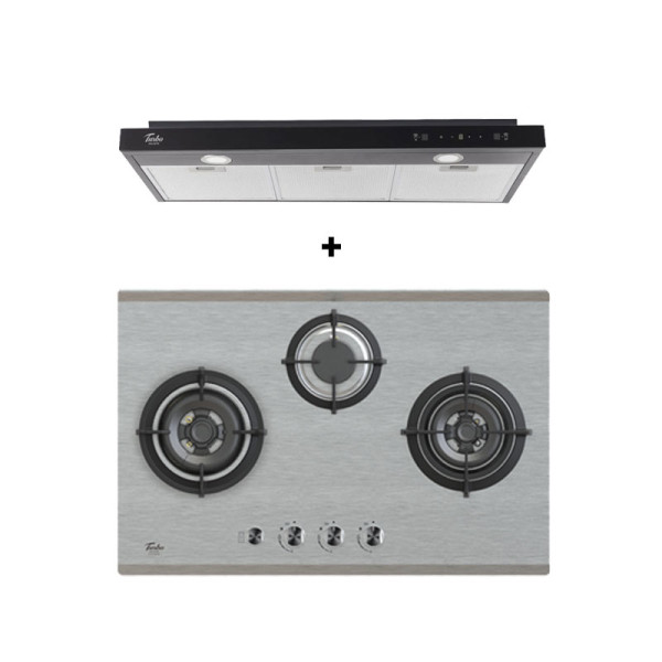 TURBO GAS RANGE PACKAGE T773SSV+TSL902TBK-3