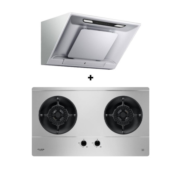 FUJIOH GAS RANGE PACKAGE FHGS6520SV+FRSC2090R/V SM/RS/W