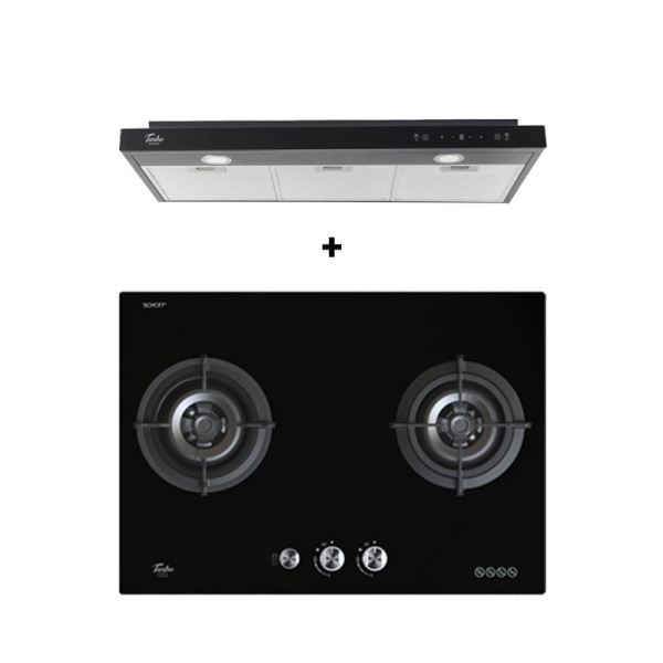 TURBO GAS RANGE PACKAGE T702GV-BK+TSL902TBK-3
